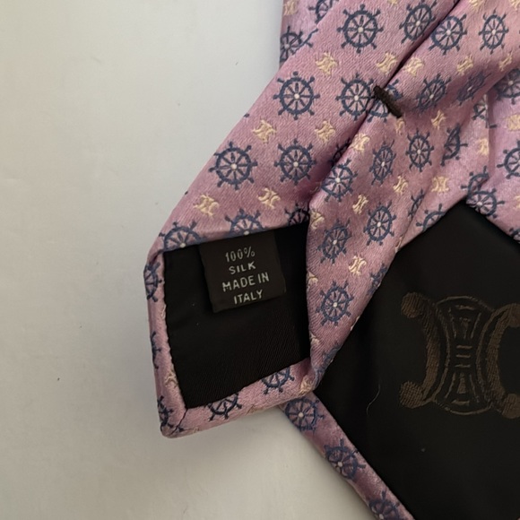 Celine silk tie - Picture 5 of 7